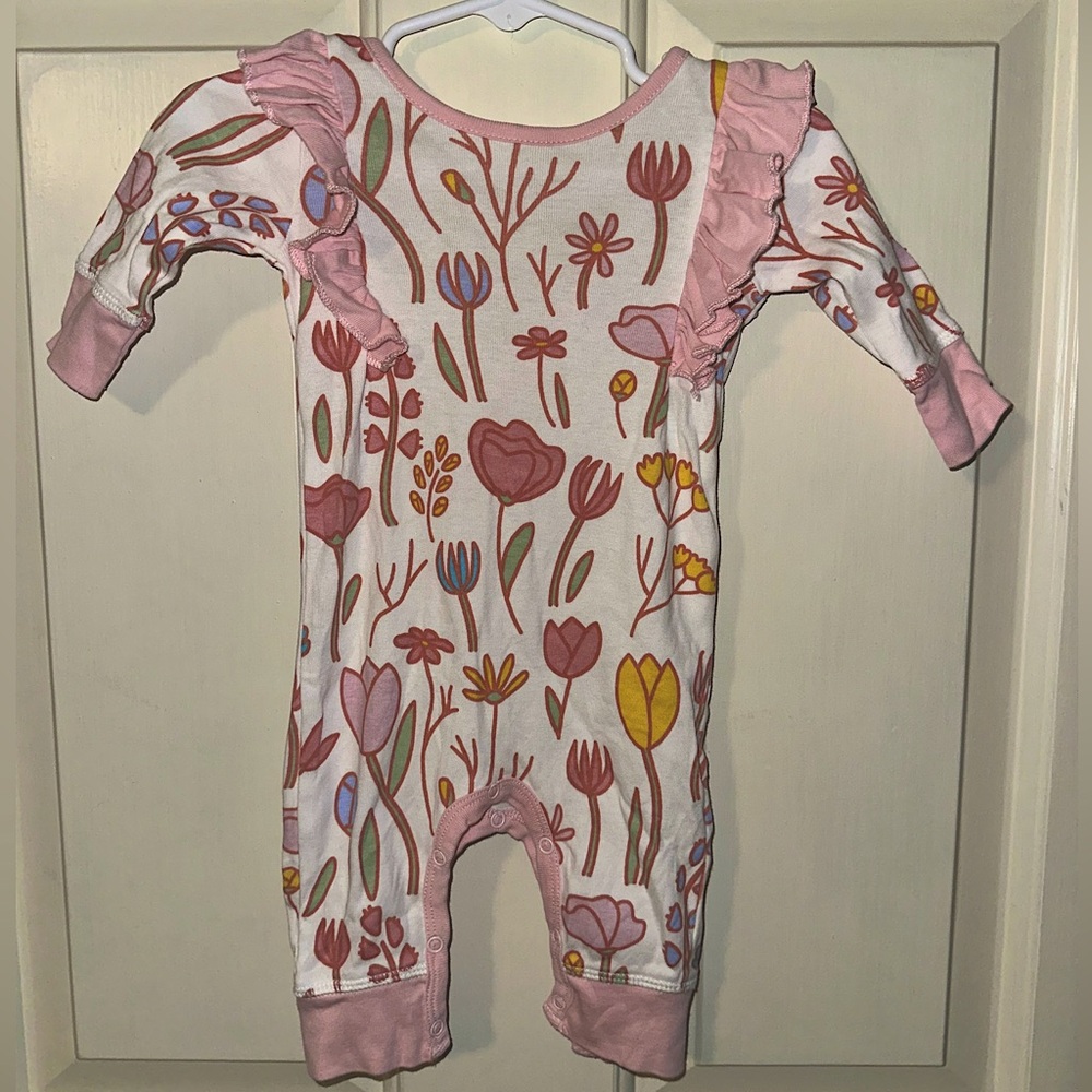 Baby girl Floral jumpsuit 🌸🌼